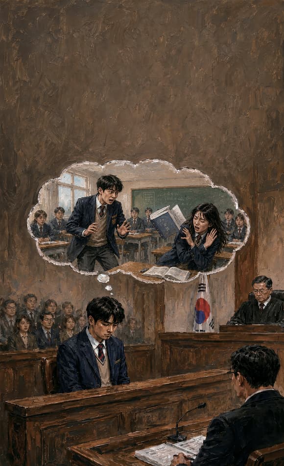 던진 책 한 권이 특수상해가 되는 교실…법정에 쌓이는 '학폭'